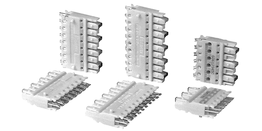 Block, Cat 5e, Termination 110, Polycarbonate, Electric Ivory, 4 Pair