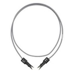 110 to 110 1 Pair Patch Cord, Dark Gray Jacket, 3 FT