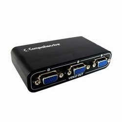 1 PC to 4 high resolution VGA distribution amplifier