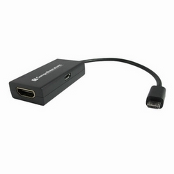 USB Micro B to HDMI MHL adapter