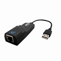 USB 2.0 to gigabit ethernet adapter RJ45, 10/100/1000 Mbps