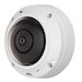 M3027-PVE Network Camera -a mini dome in vandal-resistant casing for outodoor or indoor install with digital PTZ views, upt to 5 MP resolution @ 12 fps