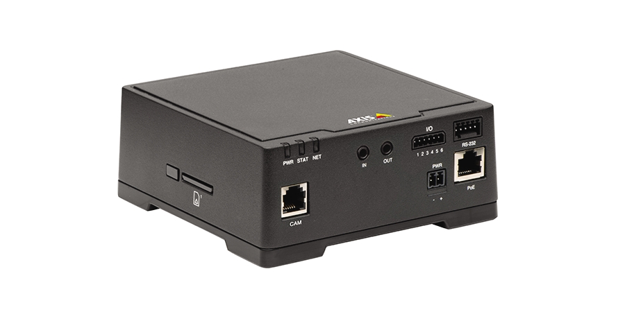 F41 Main Unit, WDR/HDTV, PoE/8 to 28 VDC, For Use with Axis F Sensor ...