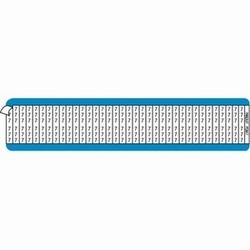 Pre-Printed WM .25&quot;Wx1.5&quot;L 11 LGND PK25