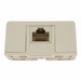 1-Gang Decora/GFCI Device Decora Wallplate, Standard Size, Thermoset, Device Mount - Ivory