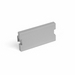 MOS Insert, Blank Module, 1 U, Grey