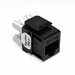 GigaMax 5e+ QuickPort Connector, Category 5e, Black