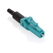 Leviton FastCAM Pre-polished LC Connector – 50/125um Multi-Mode, Aqua, 49991-LLC – Mexico
