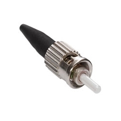 Fast Cure ST Fiber Optic Connector (Metal), Multimode, for 900µm and 3mm Application