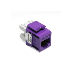 GigaMax 5e+ QuickPort Connector, Category 5e, Purple
