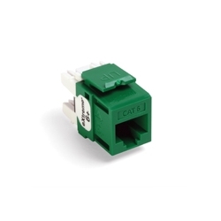 eXtreme 6+ QuickPort Connector, Category 6, Green
