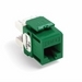 eXtreme 6+ QuickPort Connector, Category 6, Green