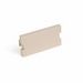 MOS Insert, Blank Module, 1 U, Ivory