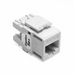 GigaMax 5e+ QuickPort Connector, Category 5e, White