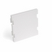 MOS Insert, Blank Module, 2 U, White