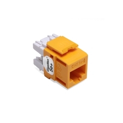 GigaMax 5e+ QuickPort Connector, Category 5e, Yellow