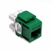 GigaMax 5e+ QuickPort Connector, Category 5e, Green