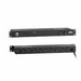 120 Volt 20 Amp Surge Protected, 19 Inch Rack Mount NO Switch and L5-20P Plug, Data Sensitive, 1440 Joules, 330V Impulse Clamping, 12 Feet 14-3 SJT Cord Length, Steel Housing - Black