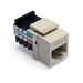 Category 5 QuickPort Connector, Universal Wiring, 110 Style Termination, 8P8C, Ivory