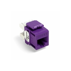 eXtreme 6+ QuickPort Connector, Category 6, Purple