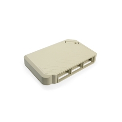 MOS Surface-Mount Housing, 6-Port, Ivory