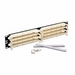 GigaMax 5e 110-Style Wiring Block, Rack Mount Kit, Category 5e With C4s, 100-Pair