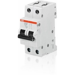 Mini circuit breaker S200M UL1077, 2 pole with aux contact B trip, 16 amp