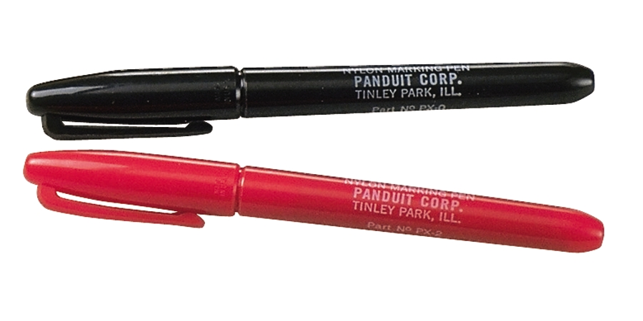 Marking Pen, Red, Nylon, Regular, Reversible, 5.5 in. lg