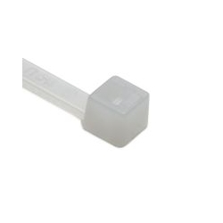 Cable Tie, 5.8&quot; Long, UL Rated, 30lb Tensile Strength, PA66, Natural, 1000/pkg