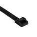Heavy Duty Cable Tie, 28.7" Long, UL Rated, 250lb Tensile Strength, PA66, Black, 25/pkg