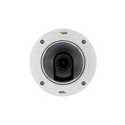 P3224-V MK II Series Fixed Dome IP Camera, HDTV, 720p @ 30 fps, 2.8-10 mm P-Iris Vari-Focal lens, 30 fps/60 fps (WDR on/off), PoE, Day/Night, IK08 Indoor Casing, Mounting Bracket