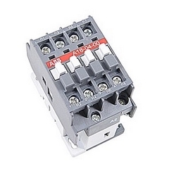 4 pole, 30 amp, across the line block contactor with 110-120V AC coil and no auxiliary contacts