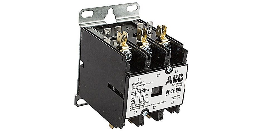 Definite Purpose Contactor, Non-Reversing, 3P, 1, 3 Phase, 3 Contacts ...