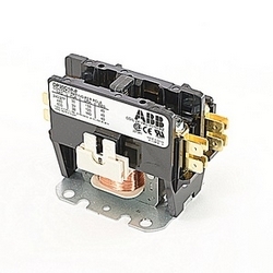 1 pole, 30 amp, non-reversing, definite purpose contactor, 24V AC coil, industry standard mounting plate
