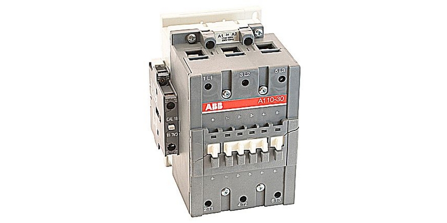 Contactor, 30 A, 175 VAC at 50Hz, 208 VAC at 60Hz Coil, 3 PH