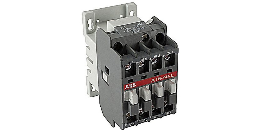 Lighting Contactor, 120 VAC Coil, 30 A Inductive, 4 P