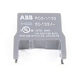 50-133V AC operated surge suppressor for AS09 through AS16 and A9 through A40 across the line contactors