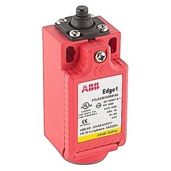 Safety limit switch with pin plunger actuator and 2 NC and 1 NO contacts