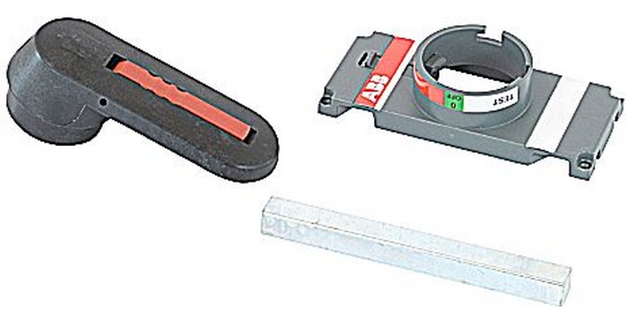 Direct-Mount Handle and Cover, Black Handle