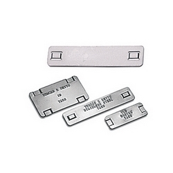 Cable Tie étiquette d’Identification en acier inoxydable 304. 75x3,5