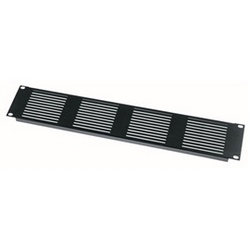 Vent Panel, 2 RU, Slotted