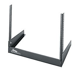 Rack Rail,Black,Steel,8U Rack,Rack Rail,WxHxD: 19.27 x 16.05 x 11.55 in ...