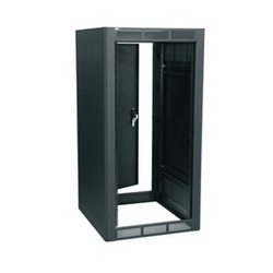 WRK-SA Series Rack, 24 RU, 27&quot;D, 27 5/8&quot; D X 48 1/8&quot; H