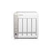 4-bay Personal Cloud NAS with HDMI output, DLNA, AirPlay and PLEX Support, Intel Celeron Dual Core 2.41 GHz, 1 GB (Max. 8 GB) DDR3L RAM, SATA 6 Gbps, USB 3.0, 2 LAN