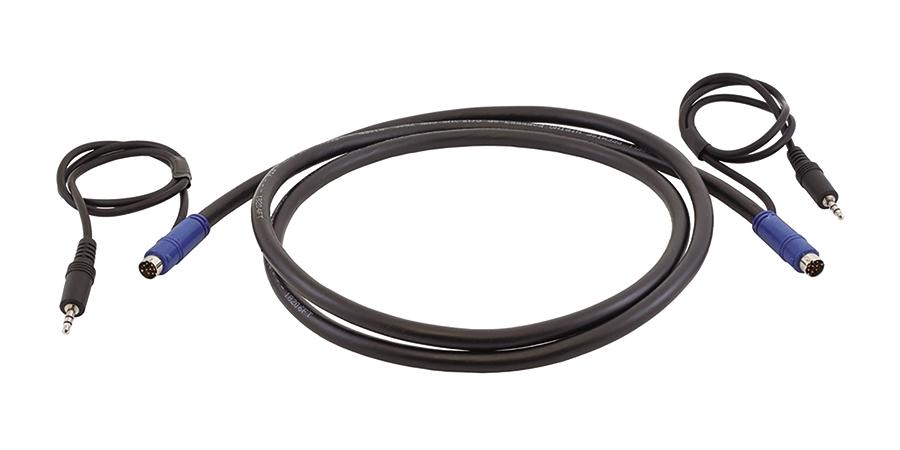Patch Cord, 28 AWG Conductor, Stranded, VGA Male X-End 8-pin, Plenum ...