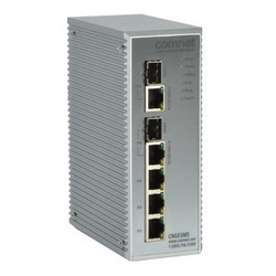 Environmentally Hardened Managed Ethernet Switch With (3) 10/100/1000Base-TX And (2) 10/100/1000Base-TX/FX Combo Ports