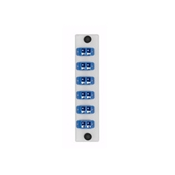 LightSpace Plate, 6 Pack, LC Single-mode White