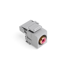 Connector, RCA 110 Red/Grey