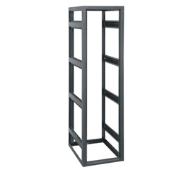 Gangable Standalone Rack,Black,82.9 in. Ht,Steel,45U Rack,23 in. Wd,38 ...