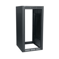 WRK-SA Series Rack, 24 RU, 27&quot;D, w/o Rear Door, 27 5/8&quot; D X 48 1/8&quot; H, Without Rear Door